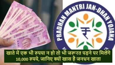 Jan Dhan Yojana: 1 भी रुपये न हो चाहे अकाउंट में फिर भी मिलेंगे 10,000 रुपये, PM Jan Dhan Yojana में मिलती है ये सुविधाएं