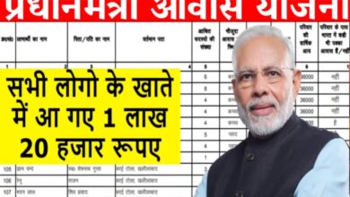 Pradhan Mantri Awas Yojana: आवेदन प्रक्रिया पुनः शुरू, सूची देखने के लिए यहाँ क्लिक करें, 1 लाख 20 हजार रुपये प्रत्येक के खाते में आए हैं, PM Awas Yojana