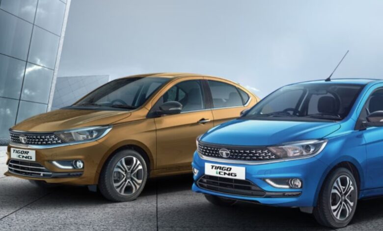 Tata Tiago CNG और Tigor CNG AMT के साथ लॉन्च, कीमत 7.90 लाख रुपये से शुरू